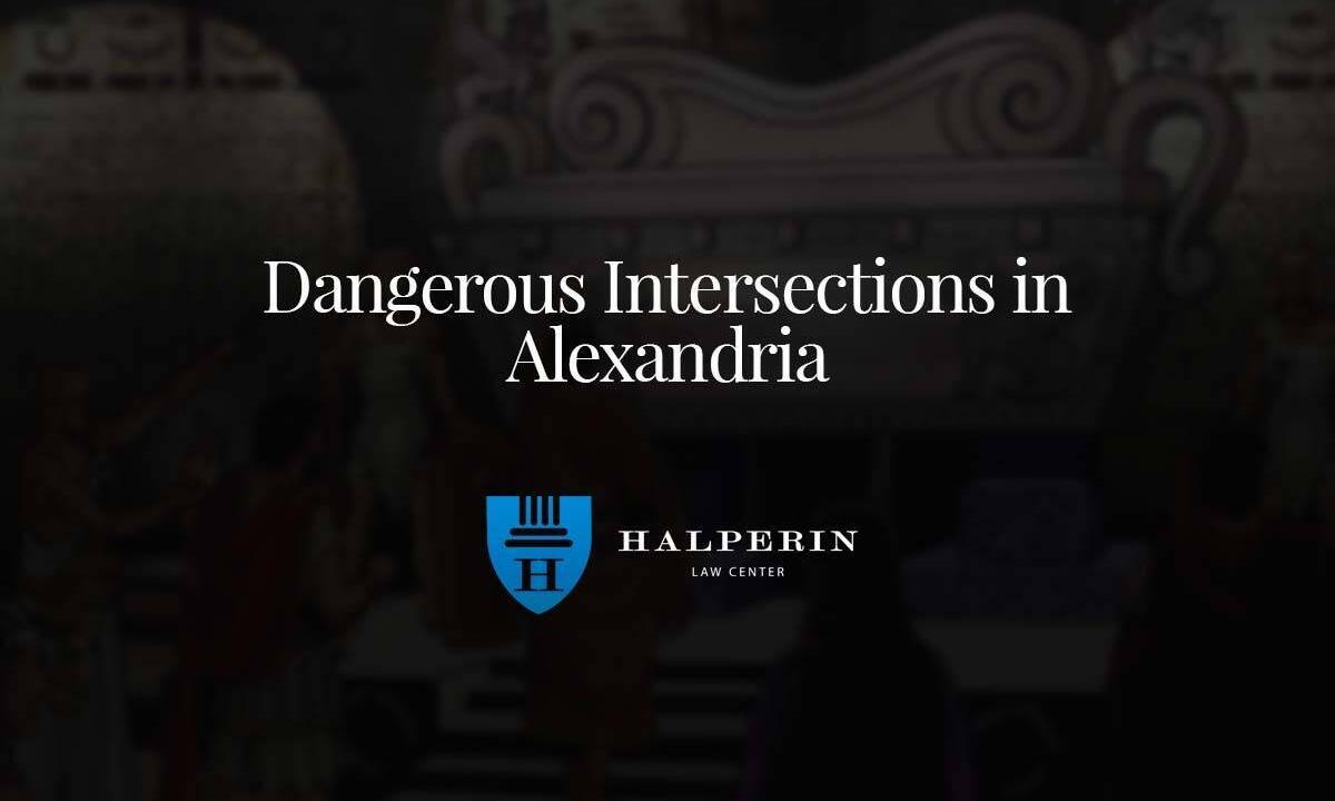 Dangerous Intersections in Alexandria